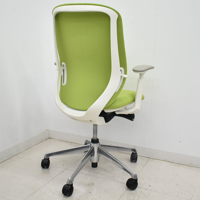 中古】オカムラ シルフィー ハイバック 可動肘 バックカーブアジャスト