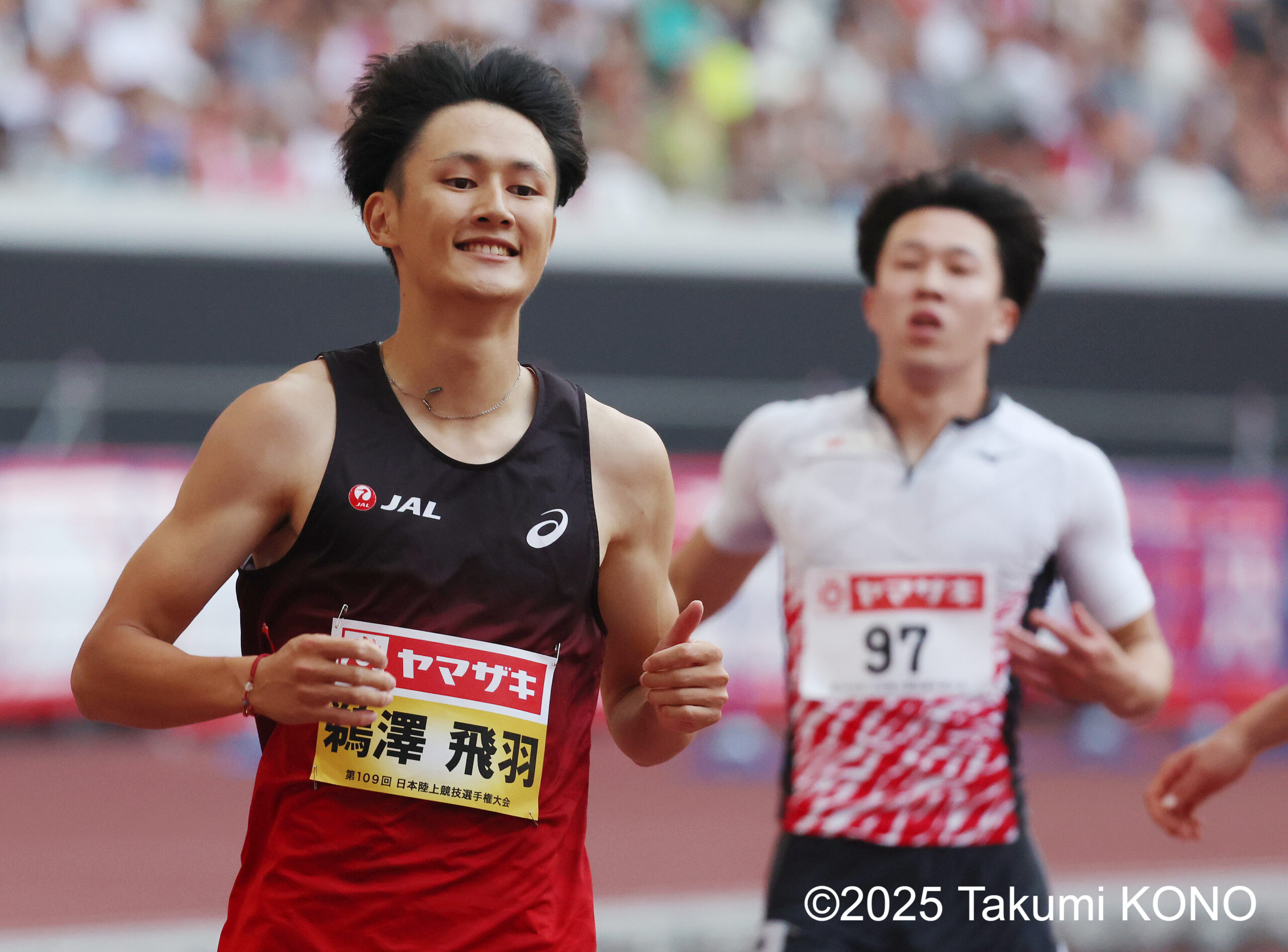 日本選手権2025東京勢レポート1】男子200mは鵜澤が20秒12の日本歴代