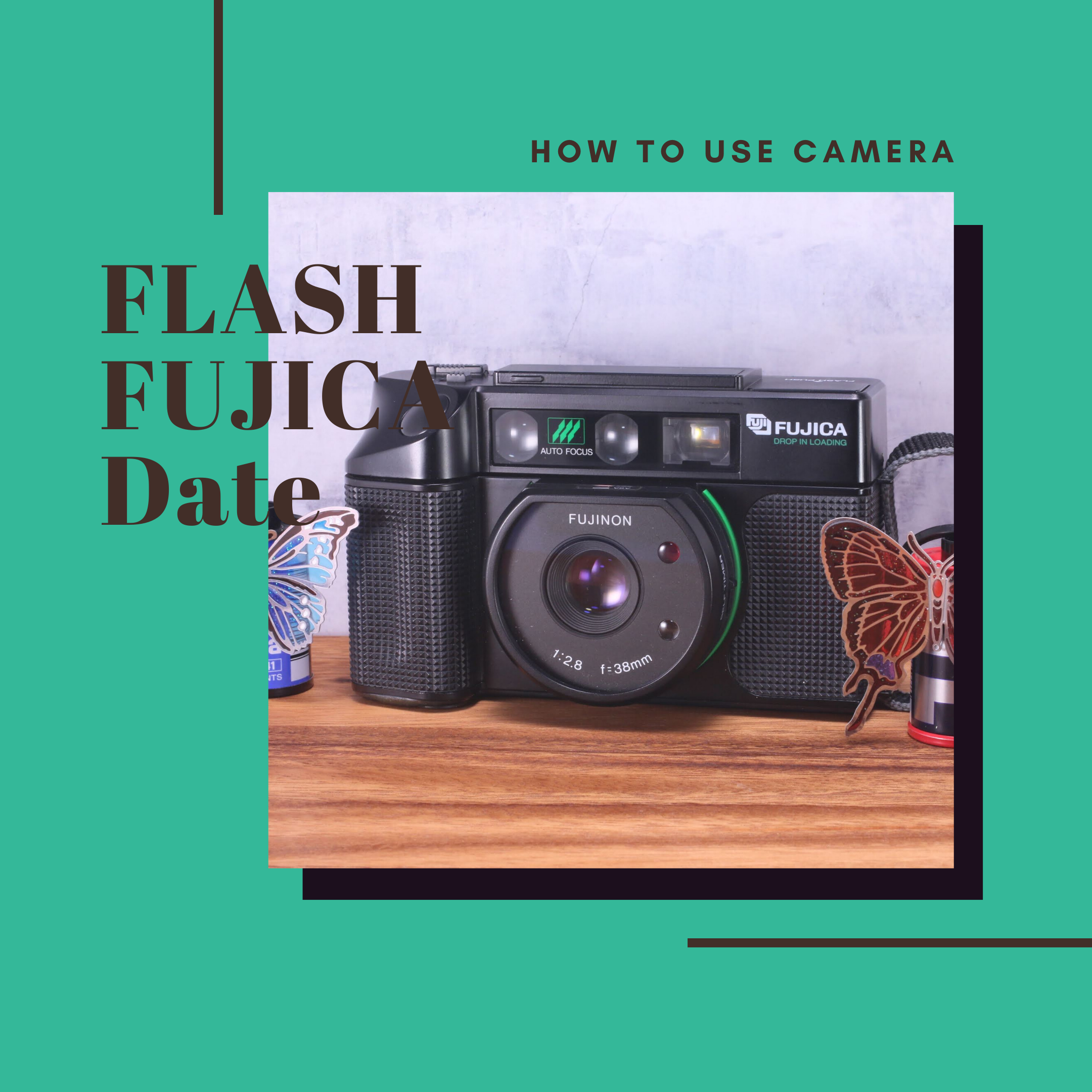 FUJIFILM FUJICA DL-100 の使い方 | Totte Me Camera