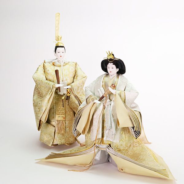 東之華 立雛飾り「大夢」 | トラディショナル 親王飾り | 人形の東玉