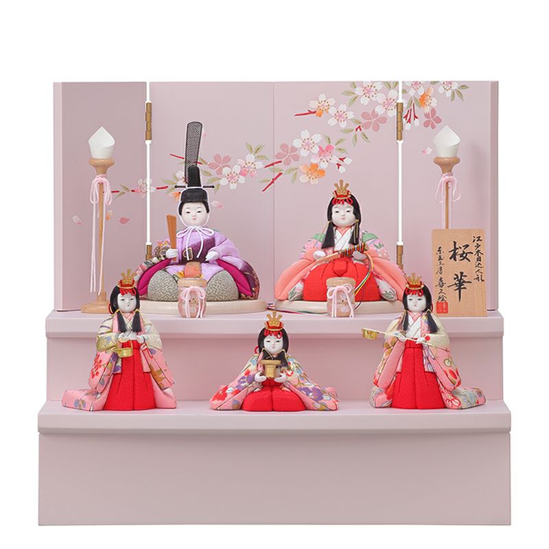 東玉の雛人形｜伝統技術「木目込」による雛人形は赤ちゃんのようなぬくもり