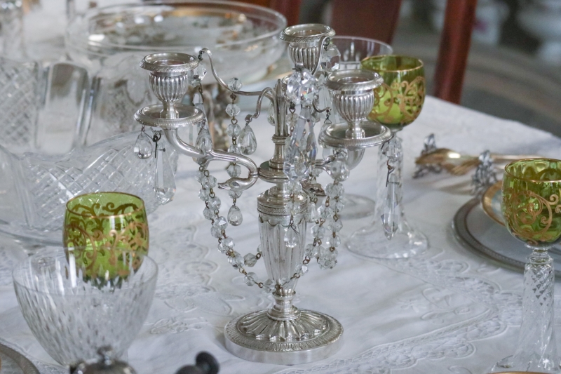 クリスタルキャンドルスタンド t66 - 陶夢