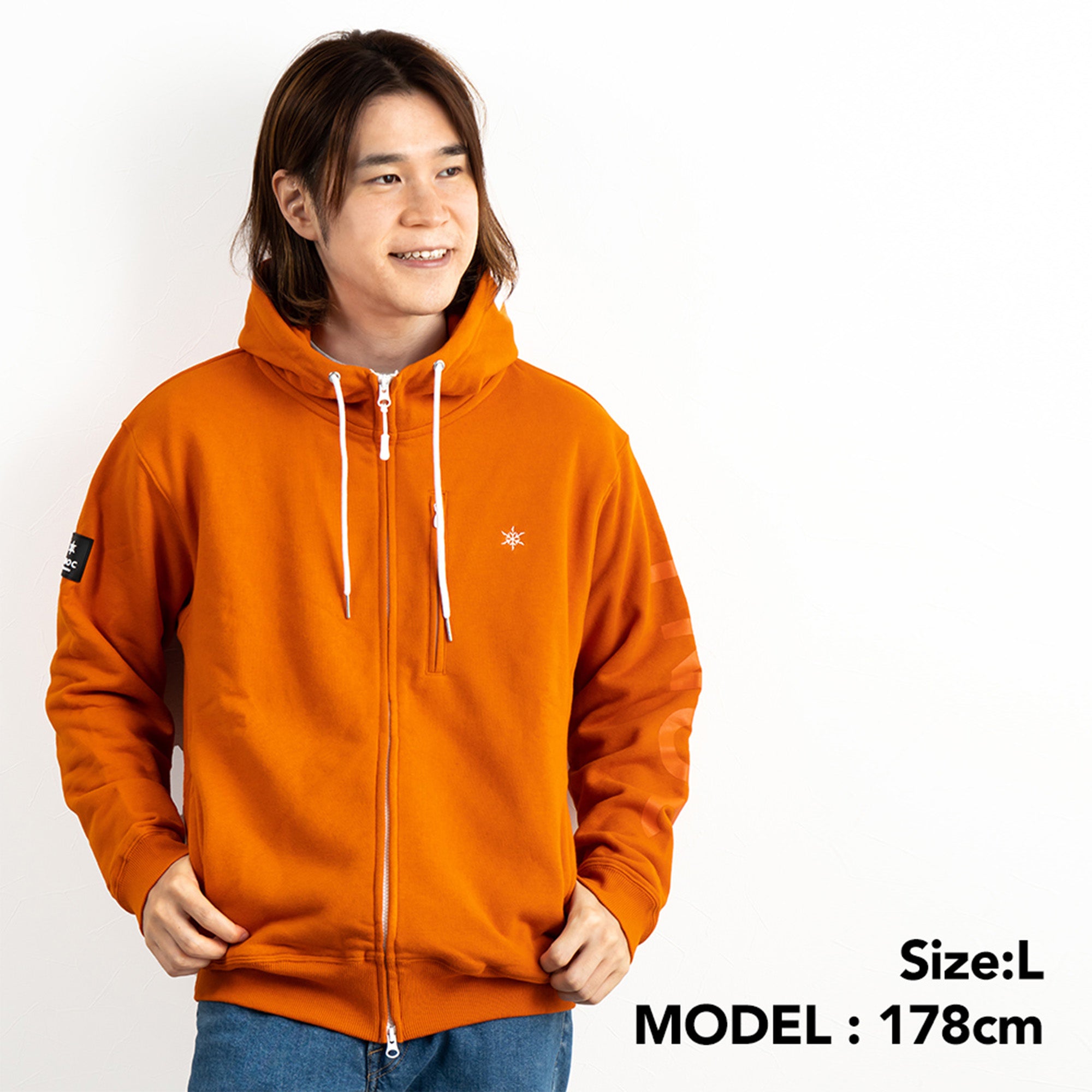 TNOC THE HOODIE ZIPUP-YT2 / BEAR