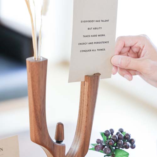 楽天市場】飛騨クラフト kochi コチ ツノ4 カード 花挿し 国産クラフト