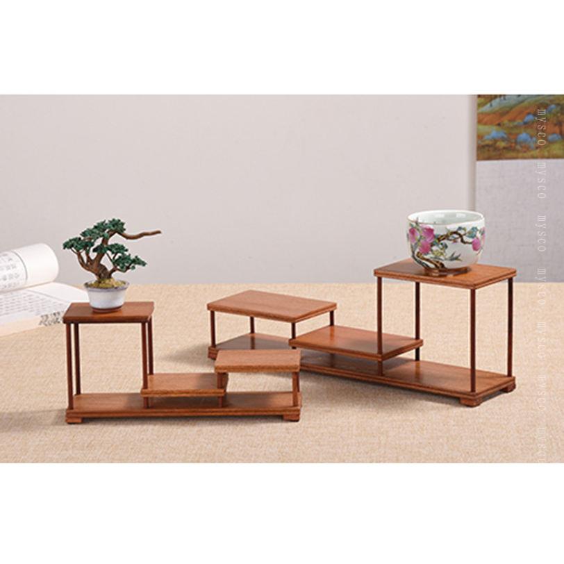 楽天市場】1000円OFFクーポン 花台 ミニ盆栽棚 フラワースタンド 華道