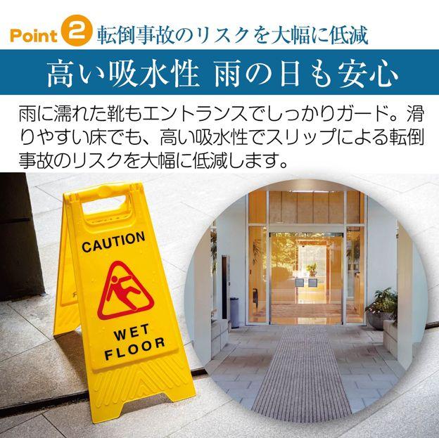 楽天市場】M.N.Y.K. 玄関マット フロアマット 屋内外兼用 裁断自由