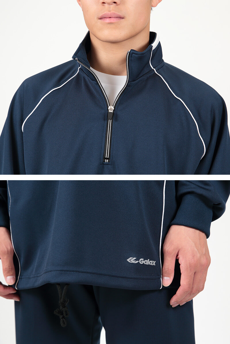 楽天市場】ギャレックス 長袖体操服 校名プリントあり 4L Galax 体操着