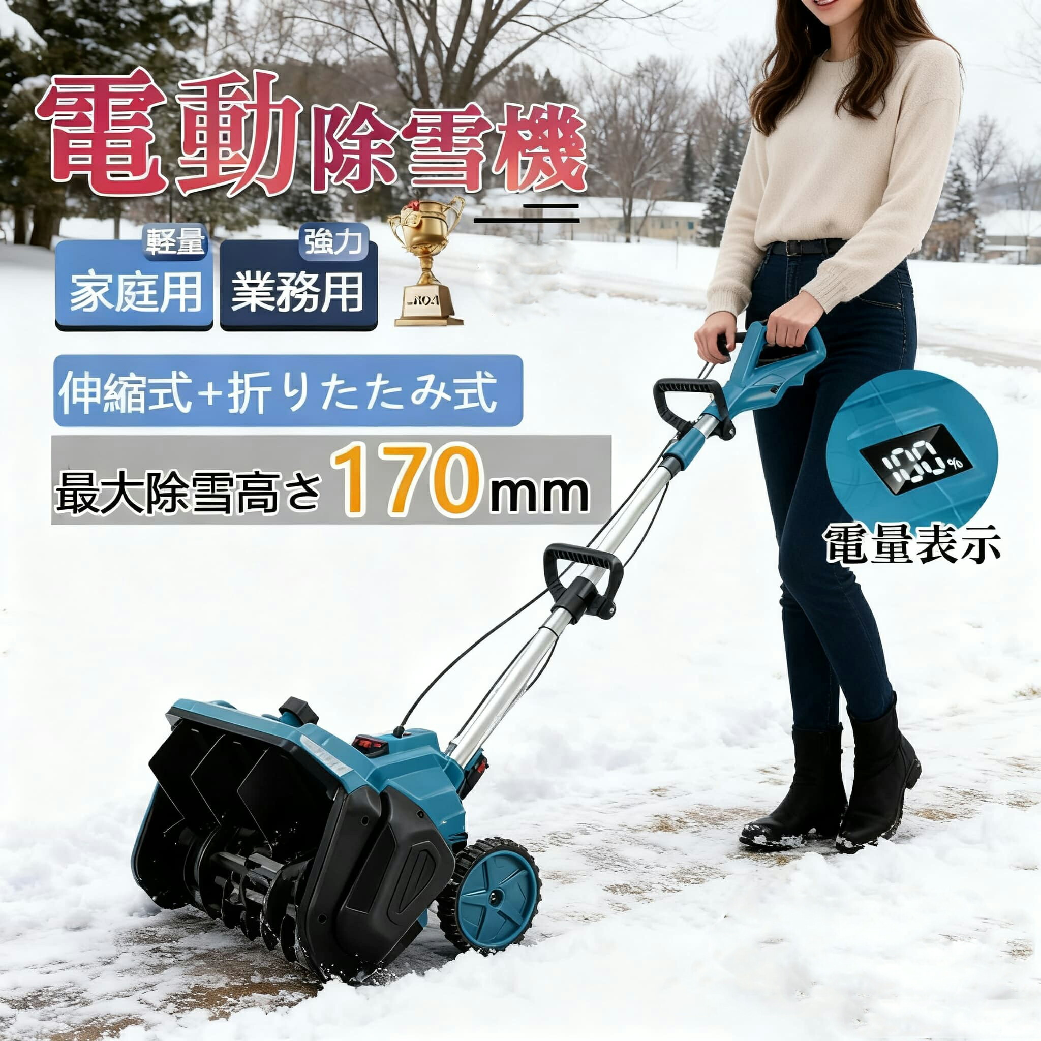 コードレス 除雪機 電動除雪機」の人気商品一覧 | 安い商品を通販