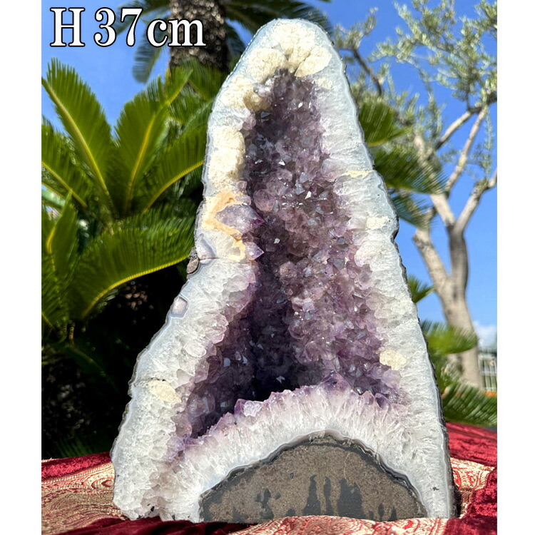 楽天市場】天然 アメジスト 紫水晶 ドーム 原石 大きい クラスター 約