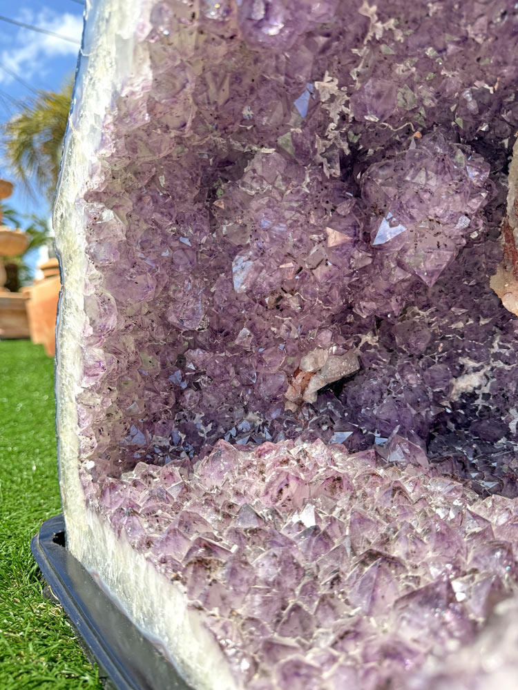 楽天市場】天然 紫水晶 特大 アメジスト ドーム 原石 大きい