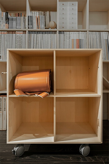 楽天市場】本棚 キャスター 付き 大容量 チェスト キャスター ラック