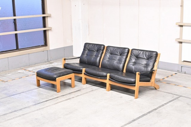 楽天市場】ビンテージ 旭川 Hock カンディハウス 「シャーフ」3人掛け