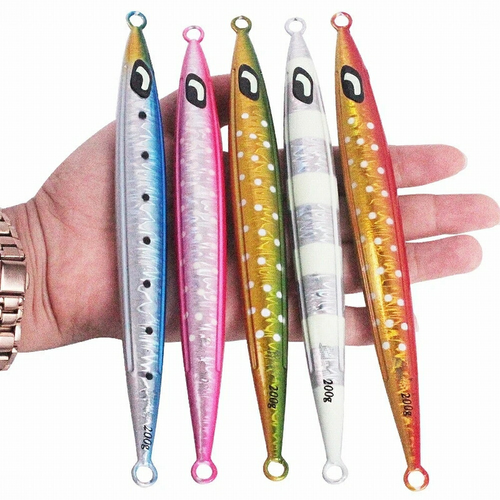 楽天市場】爆釣リアルジグスリム メタルジグ ジギング 100g 150g 200g