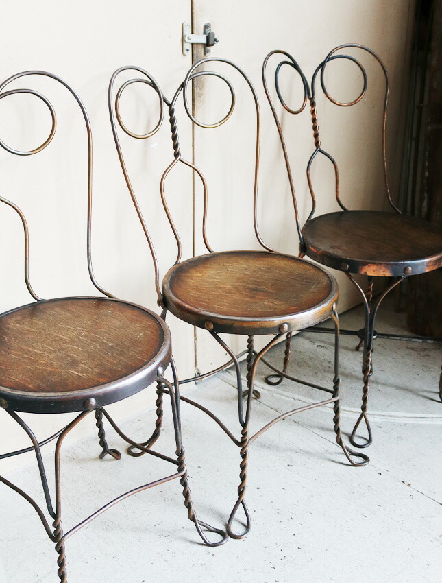 楽天市場】1900年代初頭の ラウンジ スツール | 3脚セット