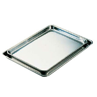 楽天市場】ステンレス ケーキトレー No.18【 角型バット ステンレス製