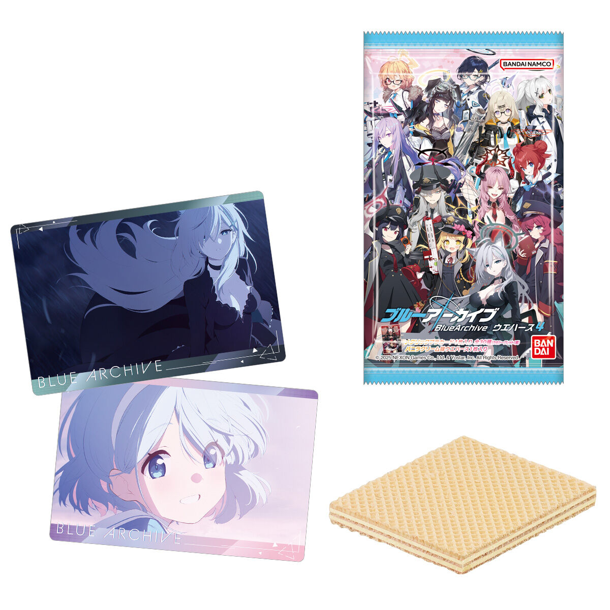 楽天市場】【10個バラ売り】バンダイ ブルーアーカイブ ウエハース4 10