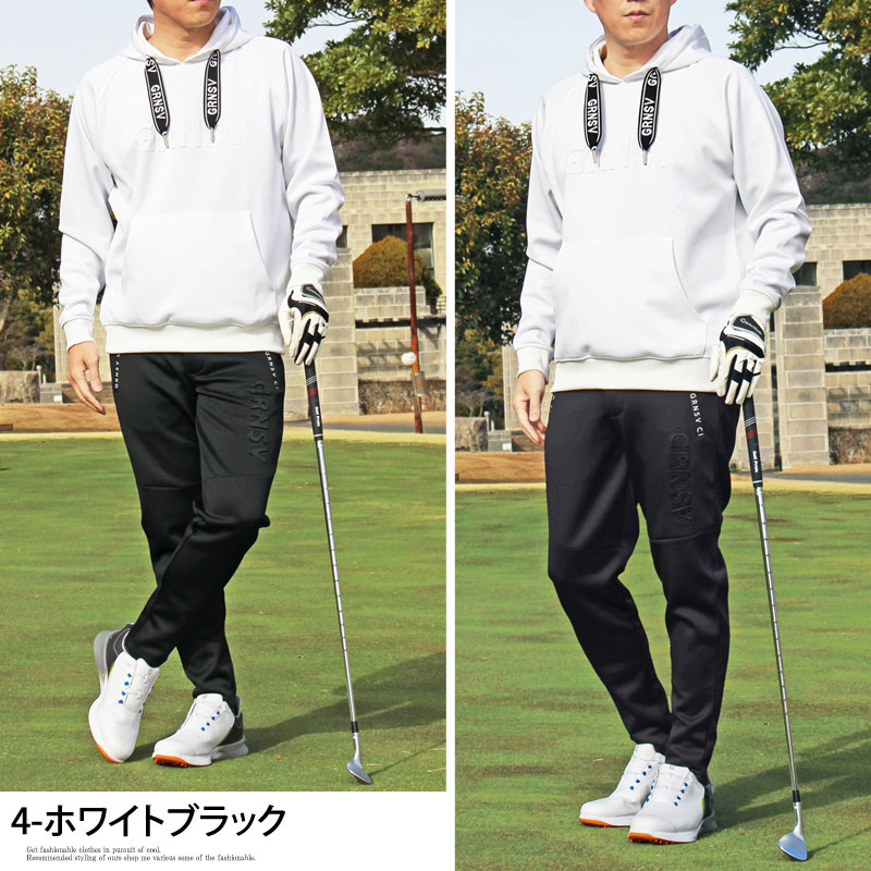 楽天市場】送料無料 ゴルフウェア メンズ 上下セットアップ プル