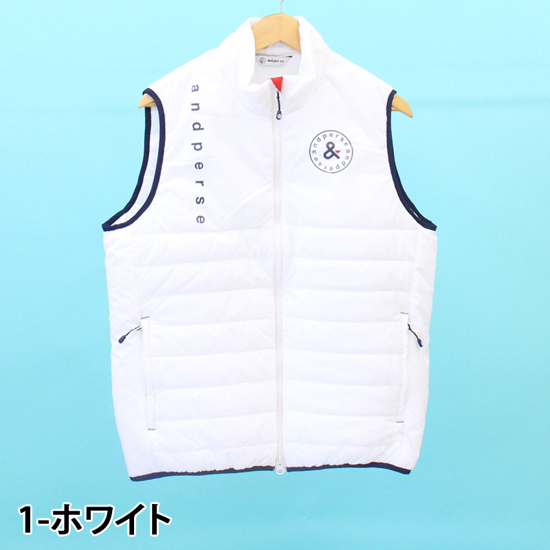 楽天市場】送料無料 and per se アンパスィ ゴルフウェア メンズ 中綿