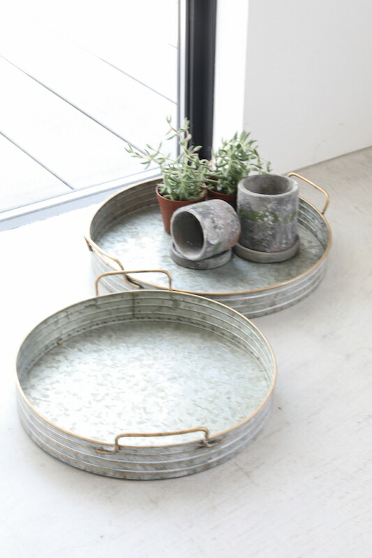 楽天市場】【特典付き】 ホリムラウンドトレー 2点セット アンティーク