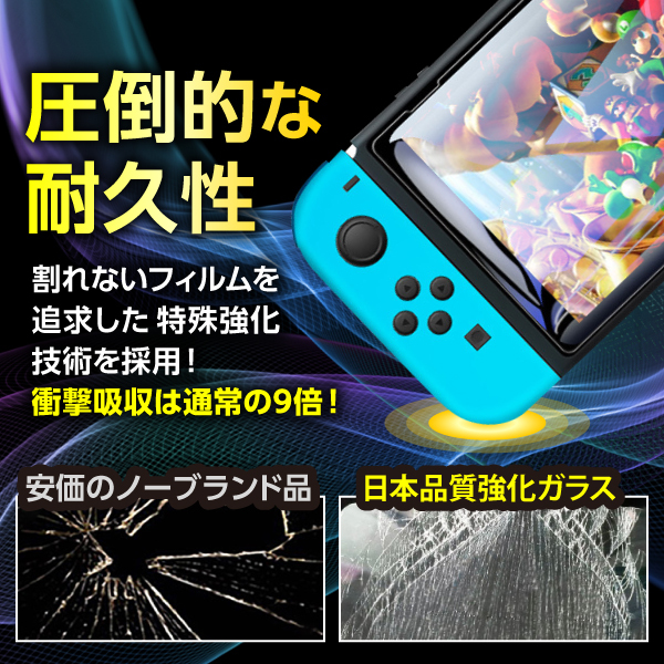楽天市場】【1000円ポッキリ】 任天堂スイッチ2 保護フィルム 有機EL