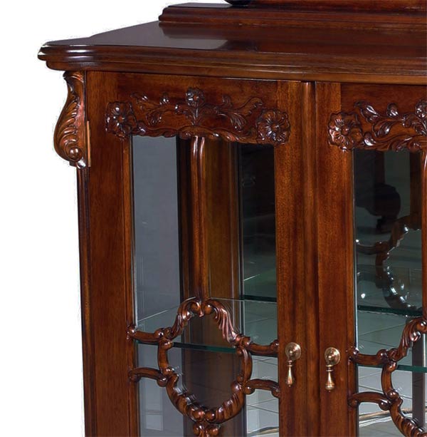 楽天市場】完売 キャビネット マホガニー材 飾り棚 ミラー