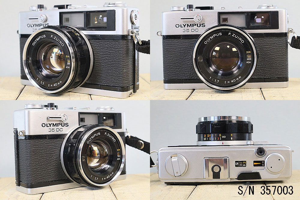 整備済 Olympus 35 DC ダークブラウン 外装リメイク 動作OK 楽天市場