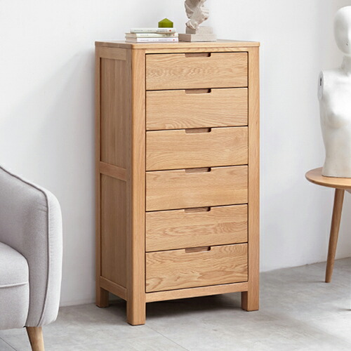 楽天市場】タンス 幅60cm 木製 オーク材 無垢材 キャビネット 引出し4