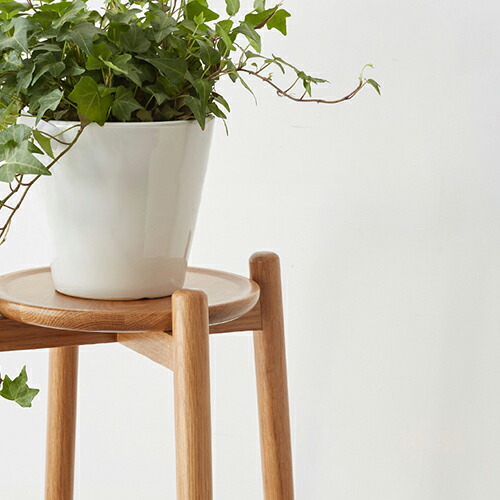 楽天市場】フラワースタンド 木製 完成品 ウッドスタンド 高さ40cm