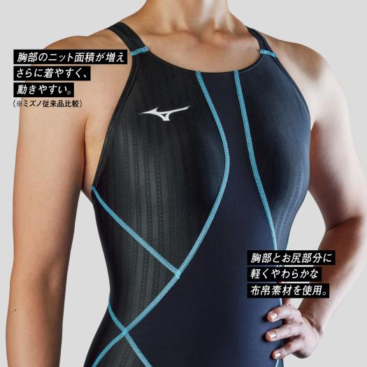 楽天市場】ミズノ公式 競泳用FX・SONIC SYNERGY ハーフスーツ