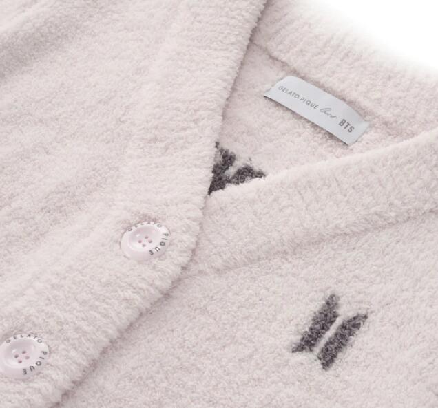 楽天市場】[GELATO PIQUE loves BTS] CARDIGAN (PINK) S-Mサイズ M-L