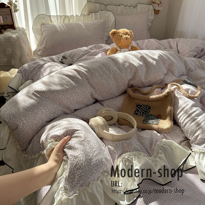 花柄 羽毛掛け布団 シングル 150x210cm Amazon｜日本製 綿100% ガーゼ