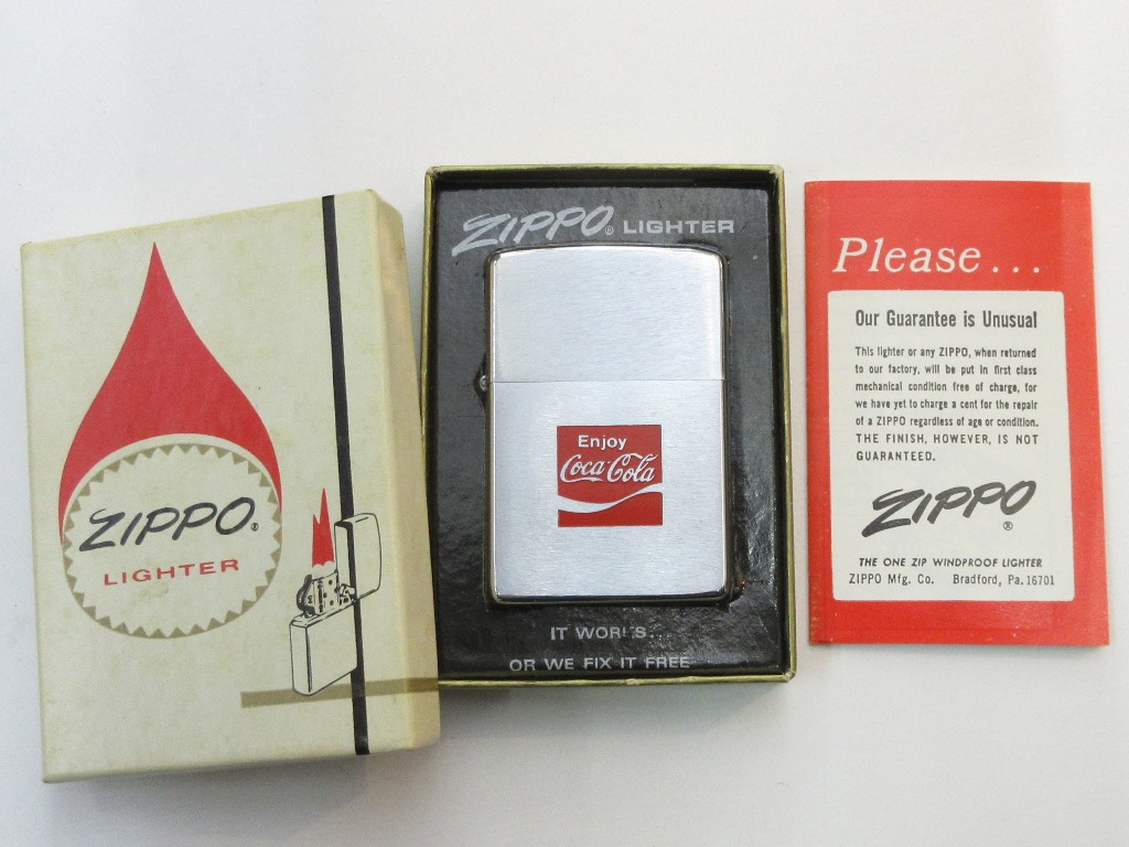 楽天市場】ビンテージZippo Coca Cola コカコーラ 1975年製 未使用 箱