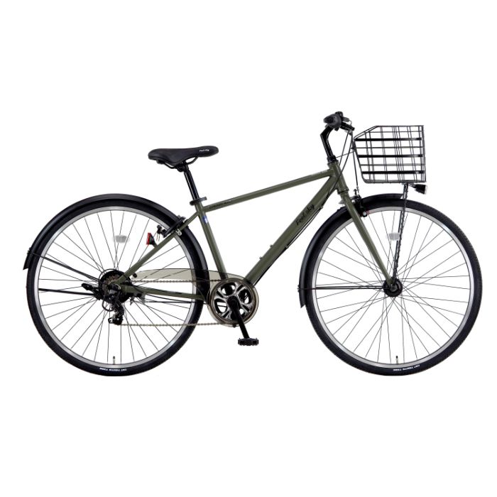楽天市場】クロスバイク カゴ付き 27インチ（シティサイクル｜自転車