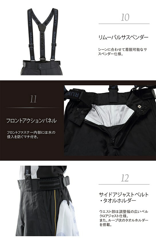 楽天市場】マルキュー オールウェザースーツ TR-01 : 釣具の通販 南紀