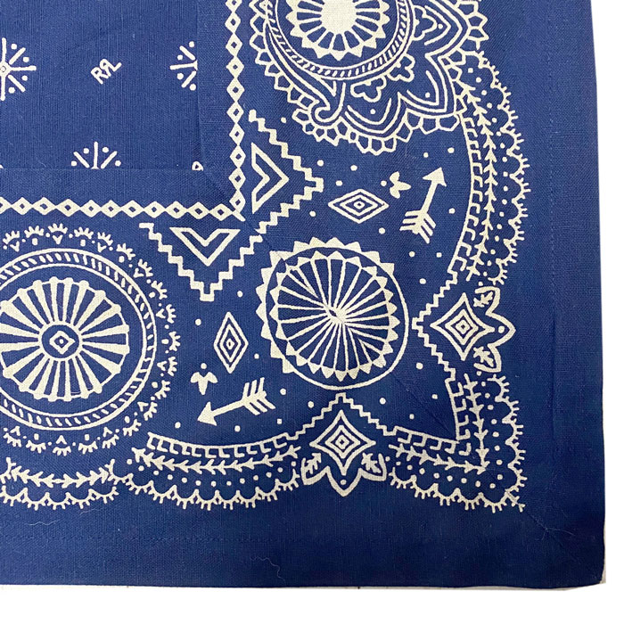 楽天市場】ラルフローレン ダブルアールエル バンダナ テーブルクロス