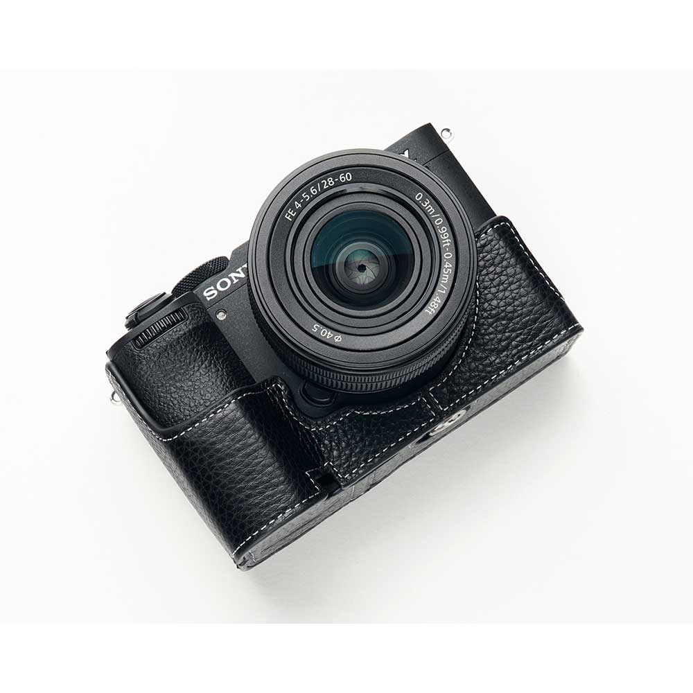 楽天市場】SONY α7C II α7CR 専用 レザー ケース Black ブラック TP