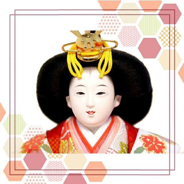 楽天市場】雛人形 久月 収納式 三段飾り 幅50cm コンパクト ひな人形