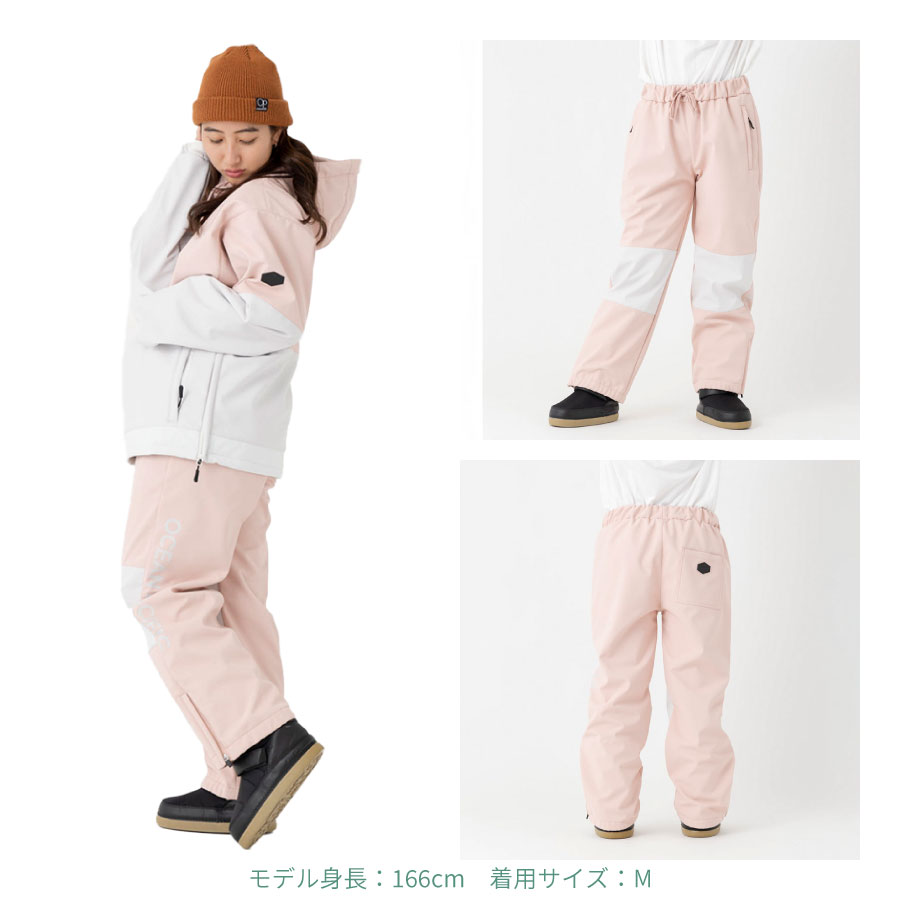 楽天市場】レディース スノーパンツ ロングパンツ ボンディング 撥水
