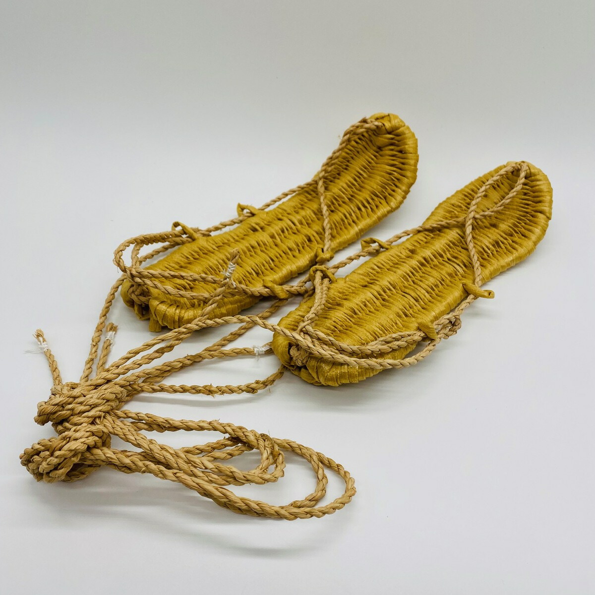 楽天市場】ハイブリッドわらじ素材：草鞋部分 ビニール 紐部分 天然