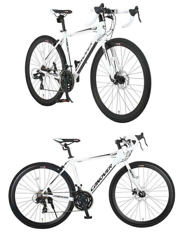 楽天市場】CANOVER/カノーバー ロードバイク 700×28CCAR-014-DC NERO