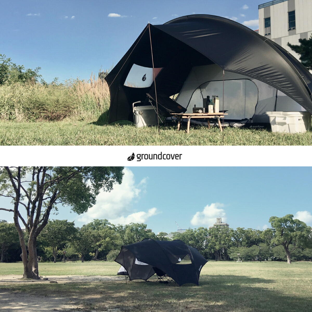 楽天市場】groundcover ROOF HOUSE ルーフ ハウス アウトドア テント