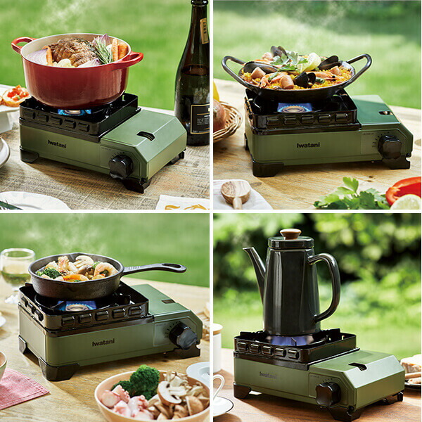 楽天市場】カセットコンロ アウトドア イワタニ タフまるJr. ケース