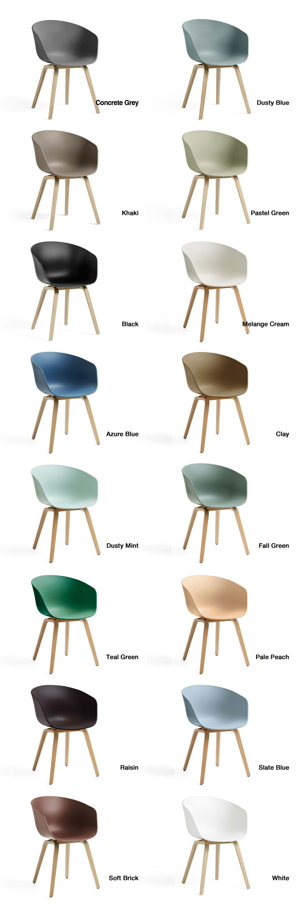 楽天市場】ヘイ HAY アバウト ア チェア About A Chair AAC 22 ver 2.0