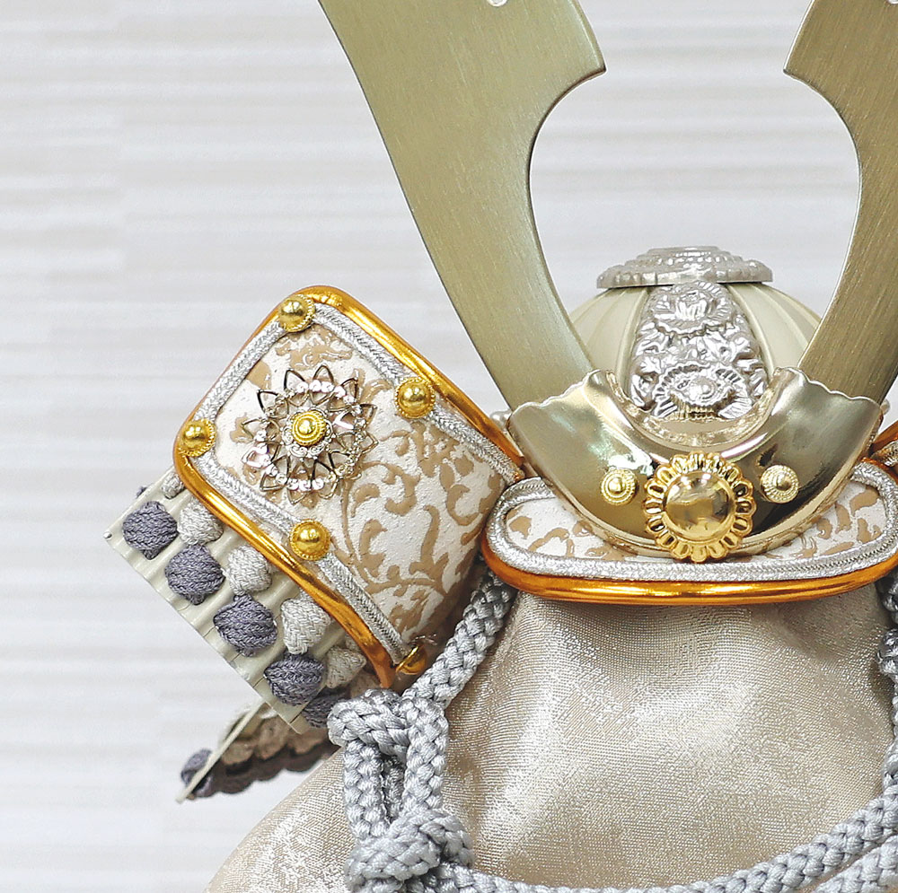 楽天市場】五月人形 コンパクト NINE 木製半月台 おしゃれ 兜飾り 端午