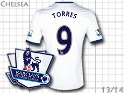 楽天市場】【EPLネーム＆ナンバー付】： チェルシー 13/14 アウェイ #9