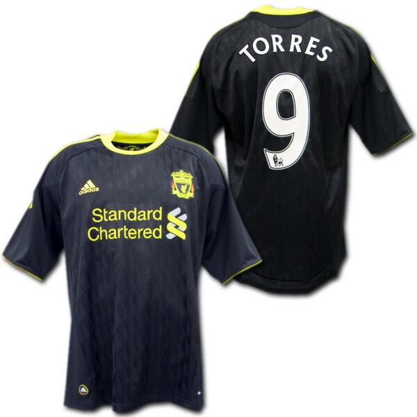 楽天市場】リバプール 10/11 サード(黒) # 9 TORRES フェルナンド