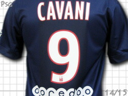 楽天市場】14/15 PSG パリサンジェルマン ホーム（紺） #9 CAVANI