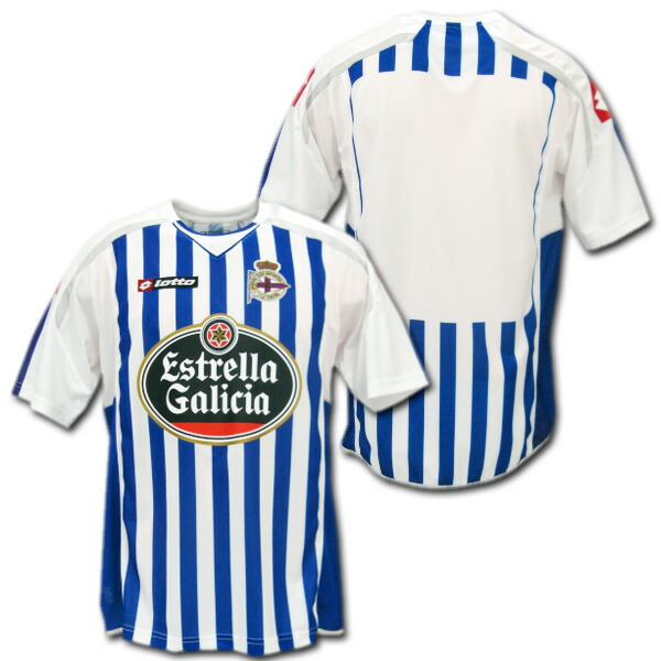 楽天市場】デポルティーボ・ラコルーニャ 10/11 ホーム（青/白） Lotto