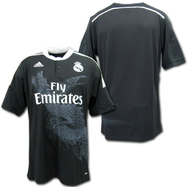 楽天市場】【驚きの再入荷！】 レアルマドリード 14/15 サード（黒