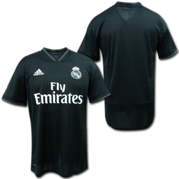 楽天市場】レアルマドリード 18/19 アウェイ（黒） adidas【メール便